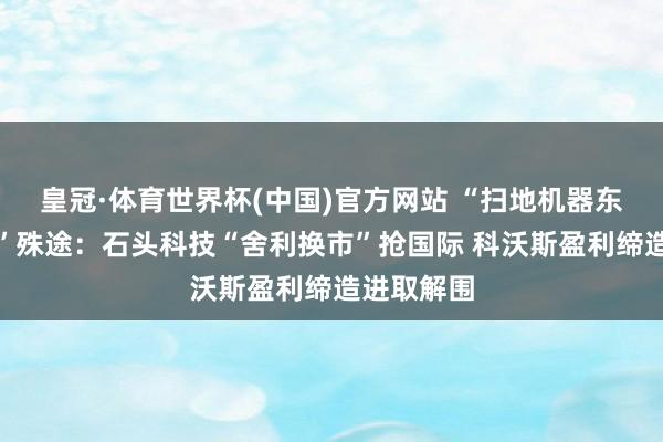 皇冠·体育世界杯(中国)官方网站 “扫地机器东谈主双雄”殊途：石头科技“舍利换市”抢国际 科沃斯盈利缔造进取解围
