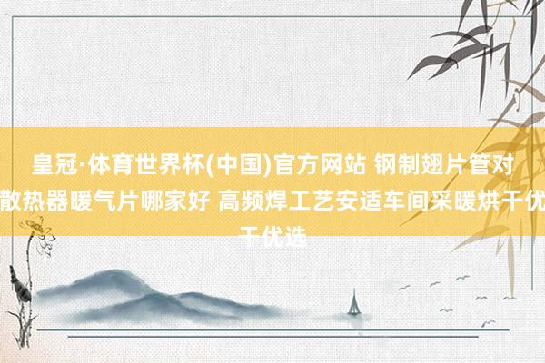 皇冠·体育世界杯(中国)官方网站 钢制翅片管对流散热器暖气片哪家好 高频焊工艺安适车间采暖烘干优选